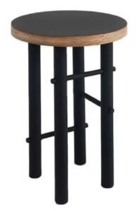 Nordic Design Černý odkládací stolek Nardo 40 cm Nordic Design