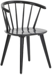 Černá dřevěná jídelní židle LaForma Krise LaForma