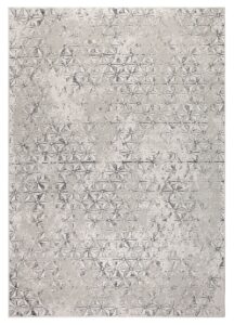 Šedý koberec ZUIVER MILLER 200x300 cm s geometrickými vzory Zuiver
