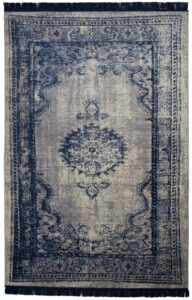 Modrý koberec ZUIVER MARVEL 200x300 cm ve vintage stylu Zuiver