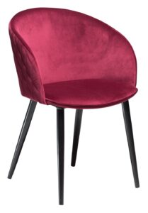 DAN-FORM Růžová sametová židle DanForm Dual DAN-FORM