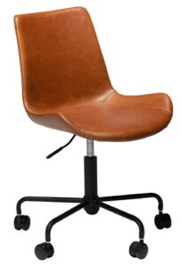 DAN-FORM Světle hnědá koženková kancelářská židle DanForm Hype DAN-FORM