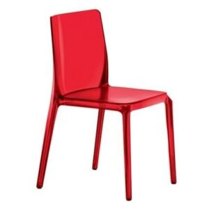 Pedrali Červená plastová židle Blitz 640 Pedrali