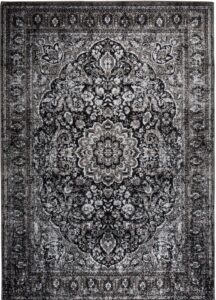 White Label Living Černý koberec WLL Chi 160x230 cm s orientálními vzory White Label Living