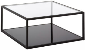 Skleněný konferenční stolek LaForma Greenhill 80x80 cm LaForma