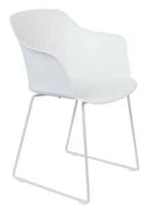 White Label Living Bílá plastová jídelní židle WLL TANGO White Label Living