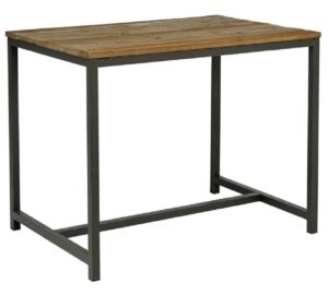 SCANDI Dřevěný masivní barový stůl Kalma 130x70 cm SCANDI