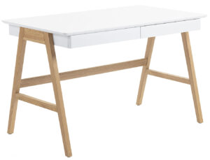 Bílý pracovní stůl LaForma Ingo 120x60 cm LaForma