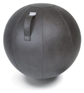 Tmavě šedý sedací / gymnastický míč VLUV VEEL Ø 65 VLUV