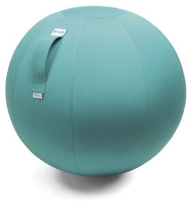 Světle modrý exteriérový sedací / gymnastický míč  VLUV AQVA Ø 65 VLUV