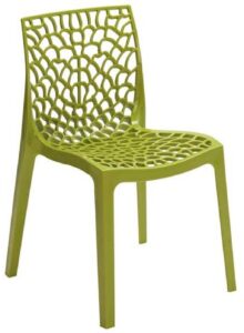 SitBe Zelená jídelní židle Coral-C SitBe