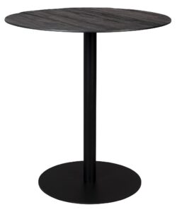 Černý bistro stůl DUTCHBONE Braza Round 93 cm Dutchbone
