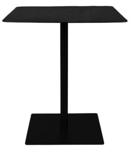 Černý bistro stůl DUTCHBONE Braza Square 93 cm Dutchbone