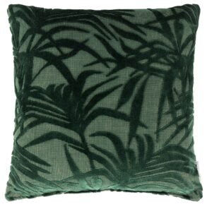 Zelený polštář ZUIVER MIAMI s palmovým motivem Zuiver