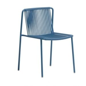 Pedrali Modrá kovová zahradní židle Tribeca 3660 Pedrali