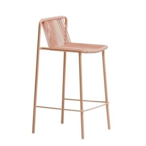 Pedrali Růžová kovová barová židle Tribeca 3667 Pedrali