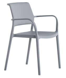 Pedrali Šedá plastová židle Ara 315 Pedrali