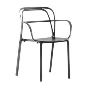 Pedrali Černá kovová židle Intrigo 3715 Pedrali