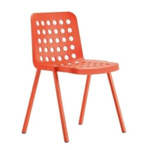 Pedrali Červená plastová židle Koi-Booki 370 Pedrali