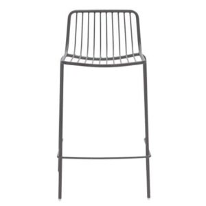 Pedrali Černá kovová barová židle Nolita 3657 Pedrali