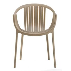 Pedrali Krémová plastová židle Tatami 306 Pedrali