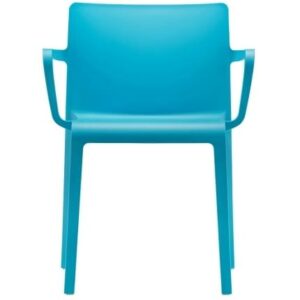 Pedrali Zářivě modrá plastová židle Volt 675 Pedrali