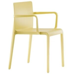 Pedrali Žlutá plastová židle Volt 675 Pedrali