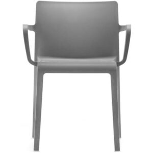 Pedrali Tmavě šedá plastová židle Volt 675 Pedrali