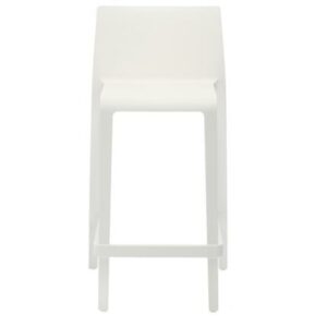 Pedrali Bílá plastová barová židle Volt 677 Pedrali