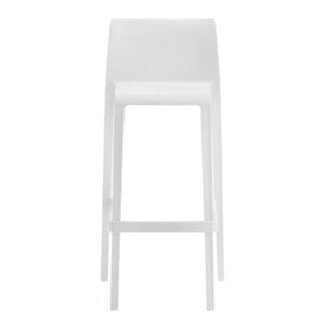Pedrali Bílá plastová barová židle Volt 678 Pedrali