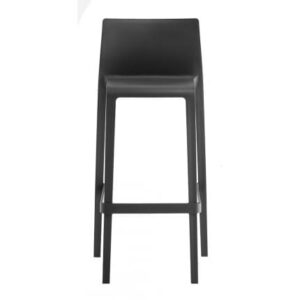 Pedrali Černá plastová barová židle Volt 678 Pedrali