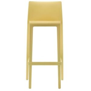 Pedrali Žlutá plastová barová židle Volt 678 Pedrali