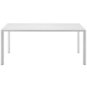 Pedrali Bílý kovový jídelní stůl Logico 179x89 cm Pedrali