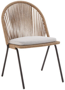 Béžová zahradní židle s výpletem LaForma Stad LaForma