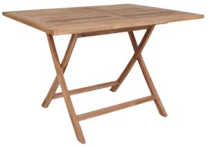 Nordic Living Dřevěný přírodní jídelní stůl Oviedo 120 cm Nordic Living