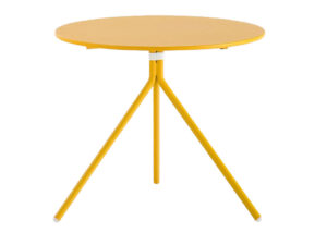 Pedrali Žlutý kovový stůl Nolita 5453 60 cm Pedrali