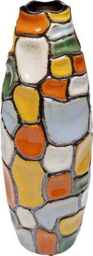 Barevná kameninová váza Kare Design Jolly Spots