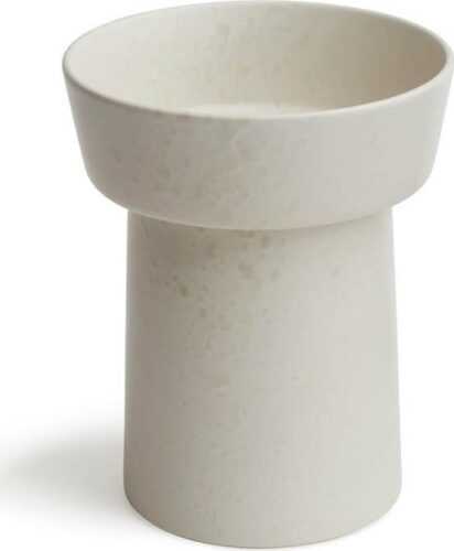 Bílá kameninová váza Kähler Design Ombria