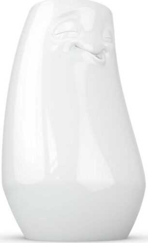 Bílá spokojená váza z porcelánu 58products 58products