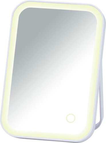 Bílé kosmetické zrcadlo s LED podsvícením Wenko Arizona WENKO