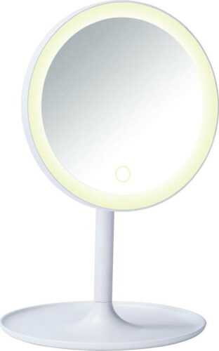 Bílé kosmetické zrcadlo s LED podsvícením Wenko Turro WENKO