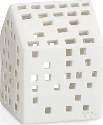 Bílý keramický svícen Kähler Design Urbania Lighthouse Classical