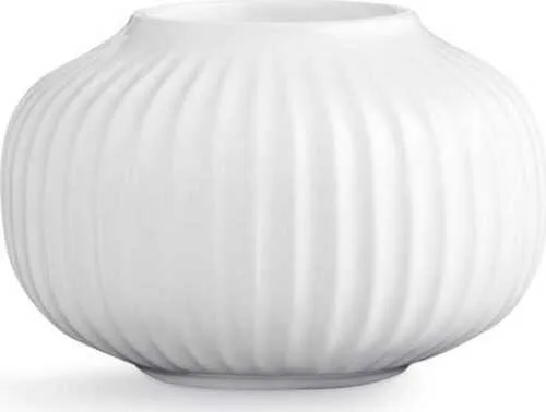 Bílý porcelánový svícen na čajové svíčky Kähler Design Hammershoi, ⌀ 10 cm