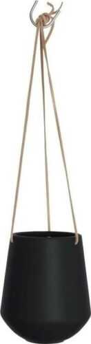 Černý závěsný květináč PT LIVING Skittle