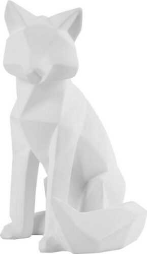 Matně bílá soška PT LIVING Origami Fox