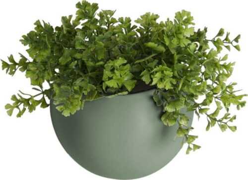 Matně zelený nástěnný keramický květináč PT LIVING Globe PT LIVING