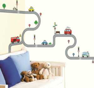 N&aacute;stěnn&aacute; samolepka Ambiance Car For Children Ambiance