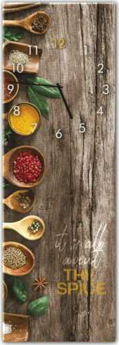 Nástěnné hodiny Styler Glassclock Spice