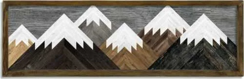 Nástěnný obraz Mountains, 120 x 35 cm