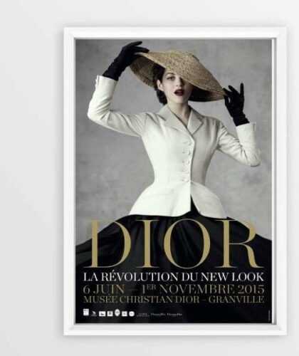 Nástěnný obraz v rámu Piacenza Art Dior With Hat